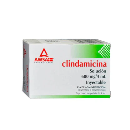 Clindamicina 600 Mg Amp 4 Ml
